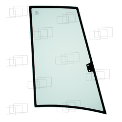 VITRE COTE DERRIERE PORTE GAUCHE KOMATSU WB91R-2/WB93R-2/WB97R-2/WB97S-2/WB140-2/WB140PS-2/WB140-2N/WB150-2/WB150AWS-2/WB150P...