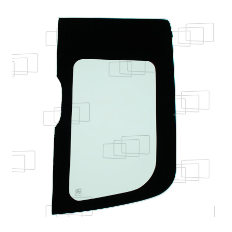 VITRE COTE DERRIERE PORTE GAUCHE KOMATSU PW180-7EO / PW200-7P / PW148-8 / PW160-8 (DE 2006 A 2012) 053969J