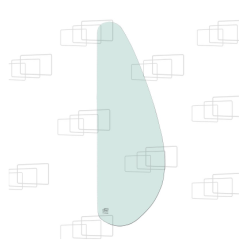 VITRE COTE DERRIERE PORTE GAUCHE KOMATSU PC60-7 / PC70-7 / PC100-6Z / PC120-6Z / PC200-6Z / PC220-6Z / PC250HD-6Z / PC300-6Z ...