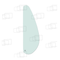 VITRE COTE DERRIERE PORTE GAUCHE KOMATSU PC130-6 / PC160-6 / PC170-6 / PC180-6 / PC200-6 / PC210-6 / PC240-6 / PC290-6 / PC34...