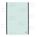 VITRE AVANT HAUTE KOMATSU PC78MR-6 / PC78US-6 / PC78UU-6 (DE 2001 A 2008) 054261E