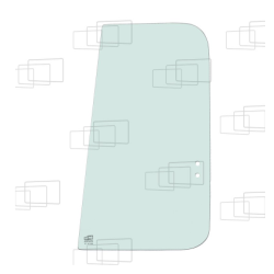 VITRE PORTE PARTIE HAUTE ARRIERE COULISSANTE GAUCHE KOMATSU PC60-7 / PC70-7 / PC100-6Z / PC120-6Z / PC200-6Z / PC220-6Z / PC2...