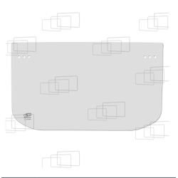 VITRE AVANT PARTIE BASSE KOMATSU PC20R-8 / PC27R-8 / PC35R-8 / PC45R-8 (DE 1998 A 2015) 055581B