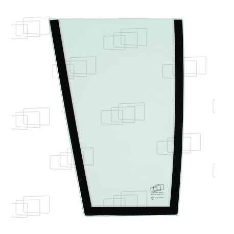 VITRE AVANT PARTIE BASSE GAUCHE CATERPILLAR 422E / 428E / 432E / 434E / 442E / 444E (DE 2005 A 2012) 054484A