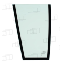 VITRE AVANT PARTIE BASSE GAUCHE CATERPILLAR 422E / 428E / 432E / 434E / 442E / 444E (DE 2005 A 2012) 054484A