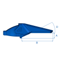 Porte-dent ARDEN A101 pour dents P103