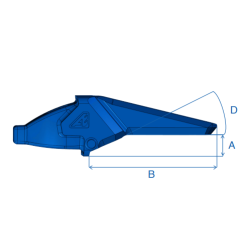 Porte-dent ARDEN A201 pour dents P203