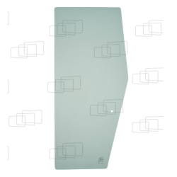 VITRE PORTE ENTIERE DROITE CATERPILLAR 950G / 962G / 966G / 972G / 980G / IT62G 056800B