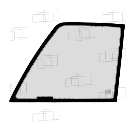VITRE PORTE PARTIE HAUTE CATERPILLAR TH220B / TH330B / TH340B / TH350B / TH355B / TH360B / TH460B / TH560B / TH580B (DE 2003 ...