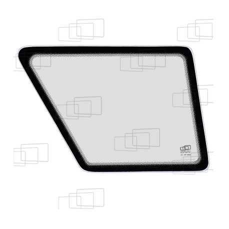 VITRE PORTE PARTIE BASSE DROITE CATERPILLAR 428C / 432C / 438C (DE 1996 A 2000) 056418F