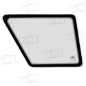 VITRE PORTE PARTIE BASSE DROITE CATERPILLAR 428C / 432C / 438C (DE 1996 A 2000) 056418F