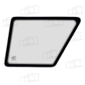 VITRE PORTE PARTIE BASSE GAUCHE CATERPILLAR 428C / 432C / 438C (DE 1996 A 2000) 056365F