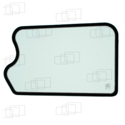 VITRE PORTE PARTIE BASSE JCB 528-70 / 530-120 / 530-70 / 532-120 / 533-105 / 535-125 / 535-140 / 535-95 / 536-60 / 536-70 / 5...