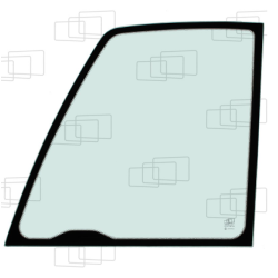 VITRE PORTE PARTIE HAUTE JCB 537-135 / 540-170 / 540-70 / 541-70 / 550-140 / 560-80 053922C