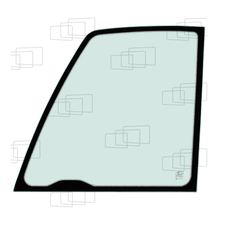 VITRE PORTE PARTIE HAUTE JCB 537-135 / 540-170 / 540-70 / 541-70 / 550-140 / 560-80 053922C