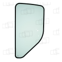 VITRE COTE DERRIERE PORTE GAUCHE CATERPILLAR 120M / 12M / 140M / 14M / 160M 072037G
