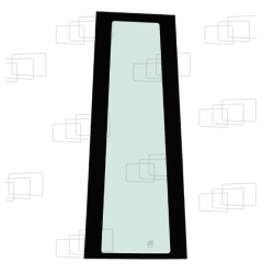 VITRE COTE DERRIERE PORTE DROITE CATERPILLAR 824H / 825H / 826H / 834H / 836H / 988H / IT62G II / IT62H (DE 2006 A 2014) 071995C