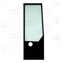 VITRE COTE DERRIERE PORTE GAUCHE LARGE TAKEUCHI TB1135 / TB1140 061808G