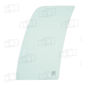 VITRE PORTE PARTIE HAUTE AVANT COULISSANTE GAUCHE NEW HOLLAND E135B / E150B / E175B / E195B / E215B / E225B / E235B / E245B /...