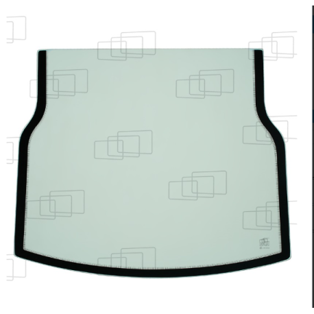 VITRE AVANT PARTIE BASSE (ARRONDI) JCB 8014 / 8014CTS / 8016 / 8016CTS / 8018 / 8018CTS / 8020 / 8020CTS (A PARTIR 2005) 066287B