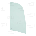 VITRE MAIN DROITE PARTIE HAUTE AVANT FIXE JCB 8014 / 8014CTS / 8016 / 8016CTS / 8018 / 8018CTS / 8020 / 8020CTS (A PARTIR 200...