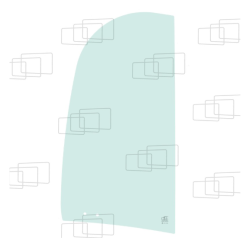 VITRE MAIN DROITE PARTIE HAUTE ARRIERE COULISSANTE JCB 8014 / 8014CTS / 8016 / 8016CTS / 8018 / 8018CTS / 8020 / 8020CTS (A P...