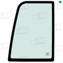 VITRE PORTE PARTIE HAUTE SANY SY80U 275817D
