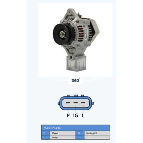 Alternateur CATERPILLAR 645.507.055.260