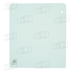 VITRE SUPERIEURE COULISSANTE PORTE GAUCHE/DROITE JCB 411 / 411HT / 416 / 416HT / 426 / 436 / 446 / 456ZX / 456HT jusqu'en 200...