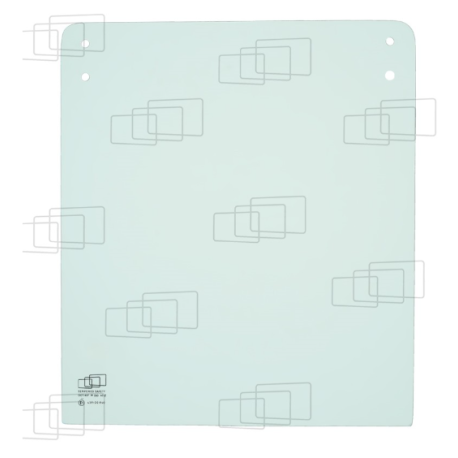 VITRE SUPERIEURE COULISSANTE PORTE GAUCHE/DROITE JCB 411 / 411HT / 416 / 416HT / 426 / 436 / 446 / 456ZX / 456HT jusqu'en 200...