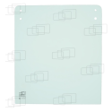 VITRE SUPERIEURE COULISSANTE PORTE GAUCHE/DROITE JCB 411 / 411HT / 416 / 416HT / 426 / 436 / 446 / 456ZX / 456HT jusqu'en 200...