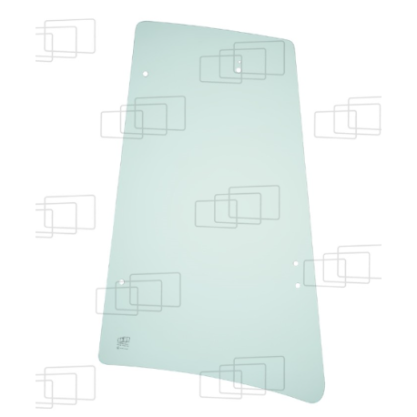 VITRE COTE DERRIERE PORTE GAUCHE PLAT A PARTIR 938815 JUSQU'À JUILLET 2003 JCB 3CX / 3CX ECO CAB / 4CX / 4CX ECO CAB / 5CX WA...