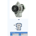 Alternateur Kubota 40A 695.509.040.050