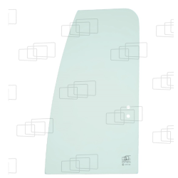 VITRE PORTE PARTIE HAUTE ARRIERE COULISSANTE GAUCHE KOBELCO SK170LC-6 / SK200LC-6 / SK210LC-6 / SK250LC-6 / SK330LC-6 / SK480...