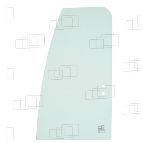 VITRE PORTE PARTIE HAUTE ARRIERE COULISSANTE GAUCHE KOBELCO SK170LC-6 / SK200LC-6 / SK210LC-6 / SK250LC-6 / SK330LC-6 / SK480...