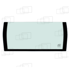 VITRE AVANT BASSE CASE WX150 / WX170 / WX200 (DE 2003 A 2004) 055835F