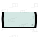 VITRE AVANT BASSE CASE WX150 / WX170 / WX200 (DE 2003 A 2004) 055835F