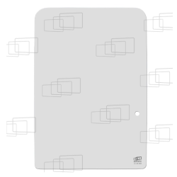 VITRE AVANT HAUTE CASE 9007 / 9013 / 9021 / 9033 / 9046 (DE 1999 A 2003) 055671C