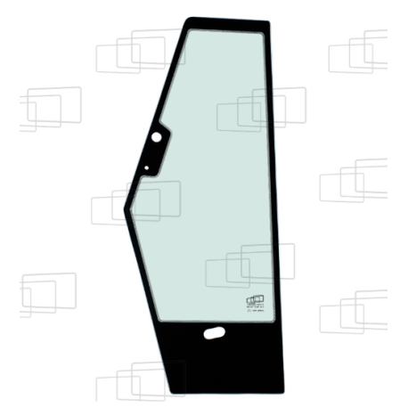 VITRE PORTE GAUCHE HITACHI D150LGP / D180LGP 055528B