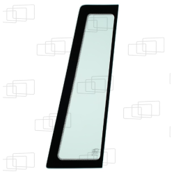 VITRE PORTE PARTIE HAUTE AVANT GAUCHE CASE 590K 590LE 590SLE 590LPS 590LSP 590LXT 590M 590MXT 590SK 590SM (DE 1987 A 2004) 05...