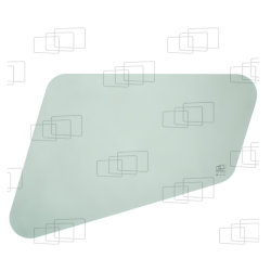 VITRE COTE DERRIERE PORTE FIXE GAUCHE/DROITE CASE 1840 055453J