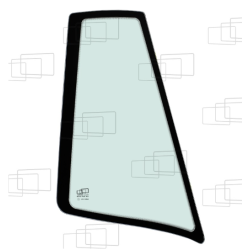 VITRE ARRIERE 1/4 - GAUCHE CASE 580K / 580LE / 580SLE / 580LPS / 580LSP / 580LXT / 580M / 580MXT / 580SK / 580SM (DE 1987 A 2...