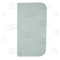 VITRE DROITE ARRIERE COULISSANTE CASE CX20B / CX22B / CX26B / CX27B / CX30B / CX31B / CX35B / CX36B / CX39B / CX40B / CX45B /...