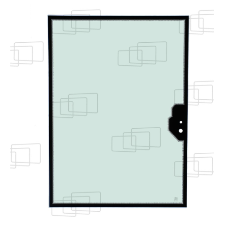 VITRE ARRIERE CASE 580SR / 590SR / 695SR (DE 2004 A 2010) 053625E