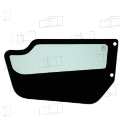 VITRE PORTE PARTIE BASSE BOBCAT T2250 / T2556 / T2566 / T3039S / T3071 / T3093CD / T35100 / T35120 / T3571 / T40140 / T40150 ...