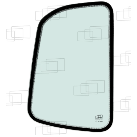 VITRE PORTE PARTIE HAUTE BOBCAT 319K / 322G / 323G / 325G / 328G / 331G / 334G / 337G / 341G (DE 2000 A 2005) 056339A