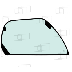 VITRE COTE DROITE BOBCAT TL26.60 / TL30.60A / TL30.60 / TL30.70 / TL30.70A / T41.140 (DE 2016 A 2021) 145776F