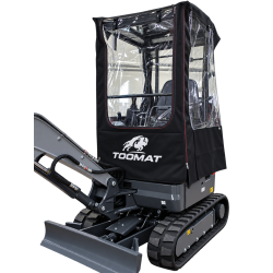 Housse de cabine universelle pour mini-pelle jusqu’à 2,8 T