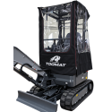 Housse de cabine universelle pour mini-pelle jusqu’à 2,8 T