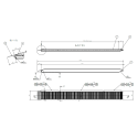 Paire de rampes alu 1,5 m - capacité de charge 5T RA136X15WNB